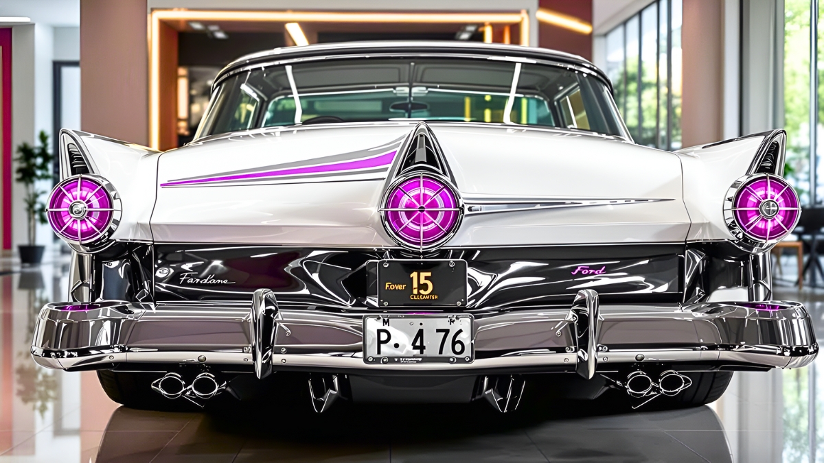 From Style to Power How the 1955 Ford Fairlane Defined 1950s Luxury