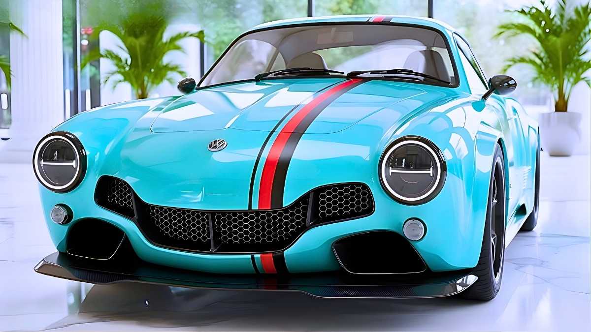 2026 VW Karmann Ghia EV Classic Style Reimagined as a Modern Electric Car