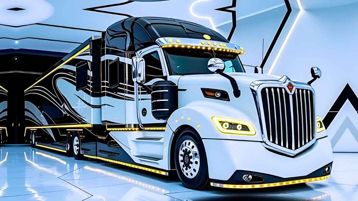2025 Luxury RV Truck Futuristic Design Meets Ultimate Comfort on the Road