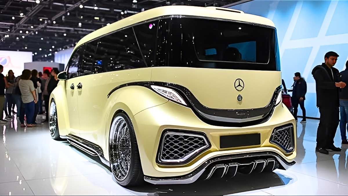 Mercedes-Benz V Class Concept Redefining Luxury MPV Design for the Future